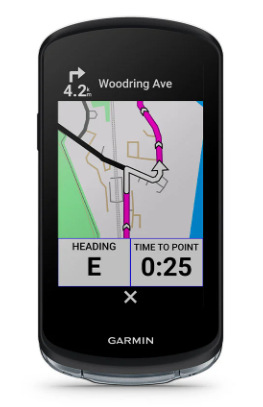 Cyklopočítač s GPS Garmin EDGE 1040 Bundle čierny