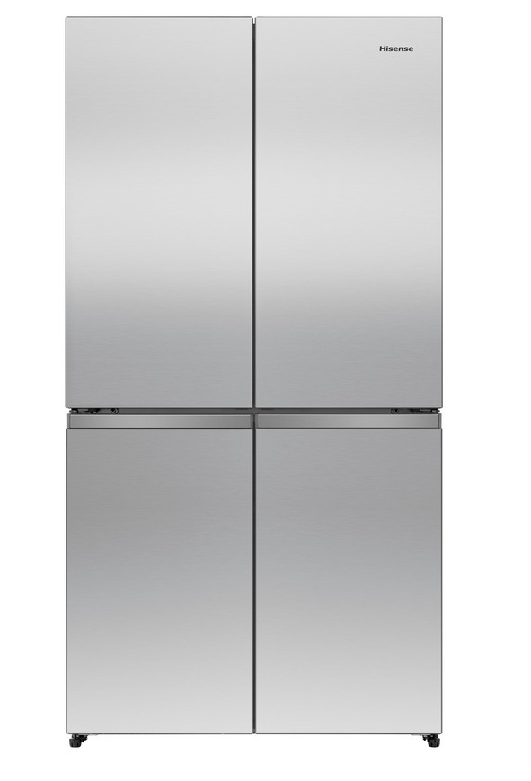 Americká chladnička Hisense RQ5P640SSSD nerez Predný pohľad na chladničku Hisense RQ5P640SSSD v nerezovom prevedení