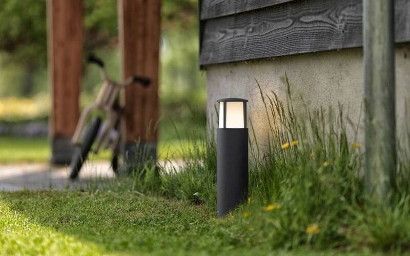 Vonkajšie svietidlo Philips Stock Pedestal, LED - antracitové