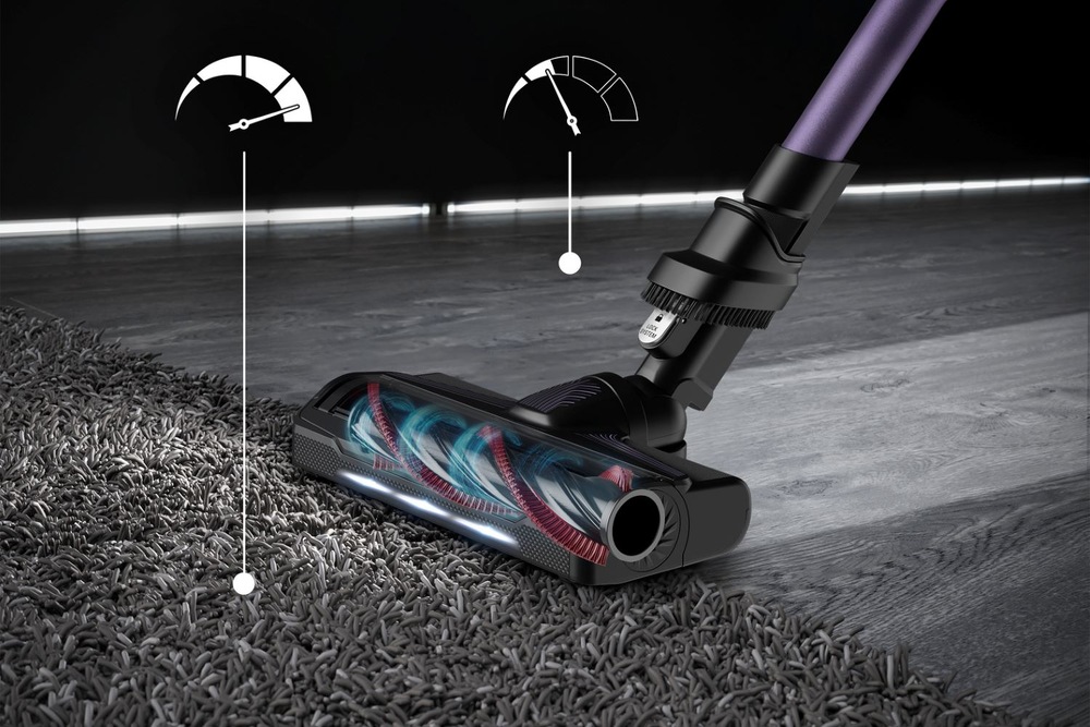 Tyčový vysávač Rowenta RH2039WO X-Force Flex 9.60 Allergy 3 v 1, 100 AW fialový Tyčový vysávač Rowenta RH2039WO X-Force Flex 9.60 Allergy 3 v 1, 100 AW fialový