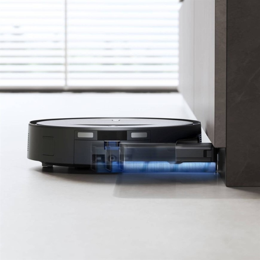 Robotický vysávač Ecovacs DEEBOT T80S OMNI BLACK čierny Robotický vysávač Ecovacs účinne čistí aj pozdĺž stien av rohoch