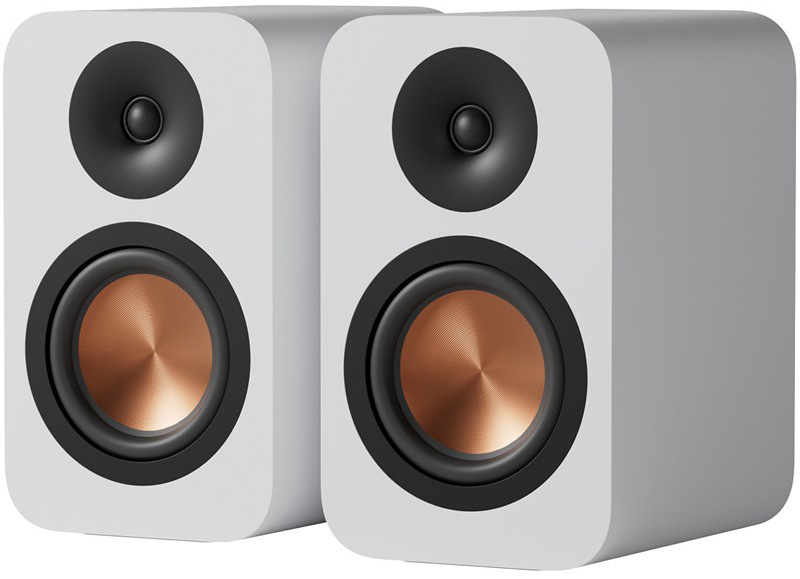 Regálové reproduktory Fosi Audio SP601-B s výkonom 80 W, biela farba