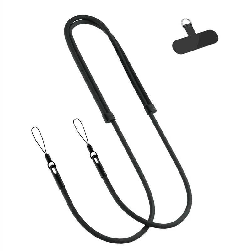 Popruh na krk Spello by Epico Spello Rope Crossbody Strap, čierna