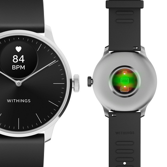 Inteligentné hodinky Withings Scanwatch Light 37 mm čierne Inteligentné hodinky Withings Scanwatch Light 37 mm čierne