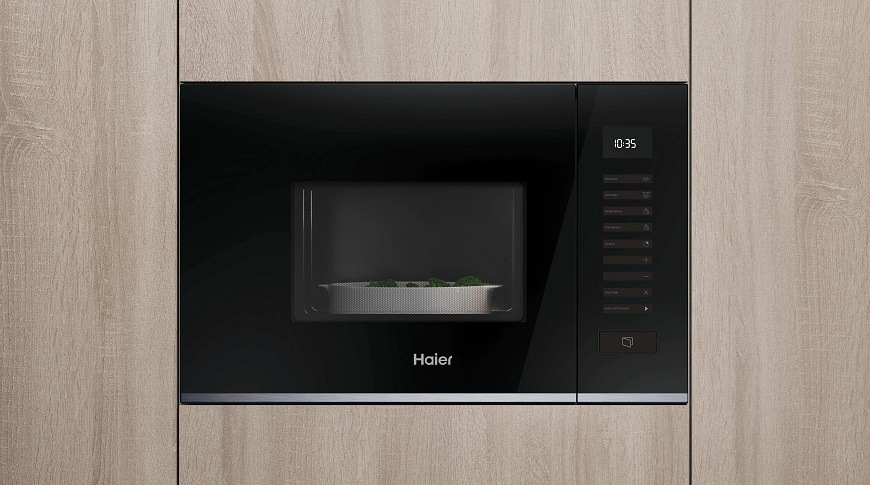 Mikrovlnná rúra Haier ID Series 2 H38FMWID2S7 čierna Mikrovlnná rúra Haier ID Series 2 H38FMWID2S7 čierna