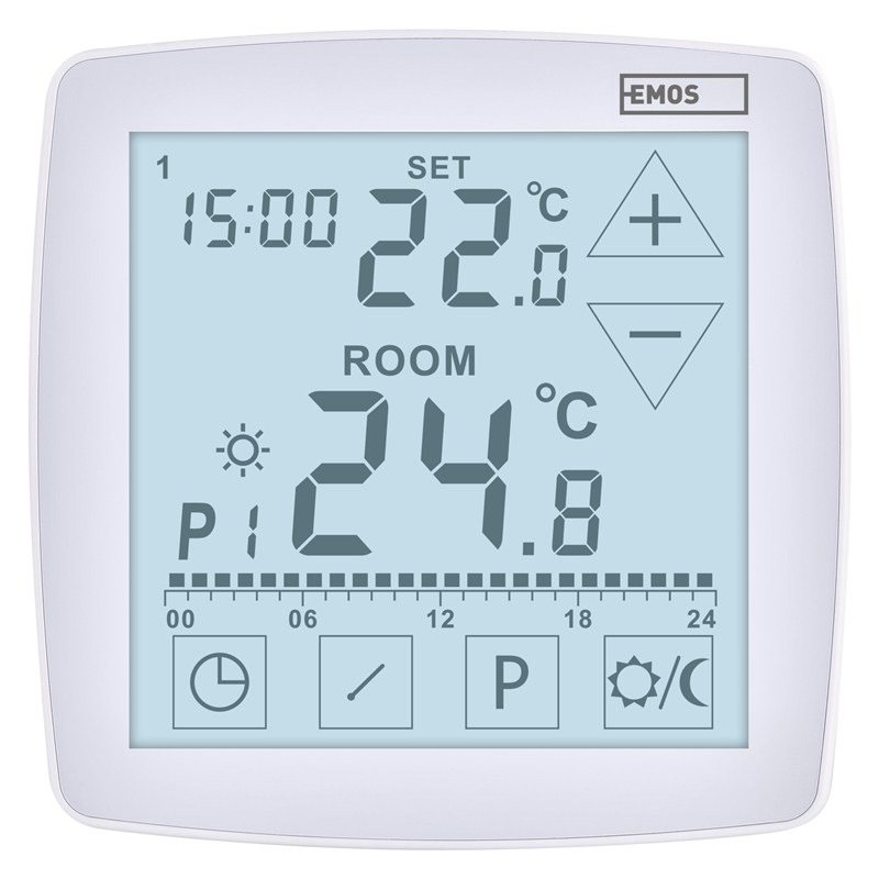 Termostat EMOS OpenTherm, biela