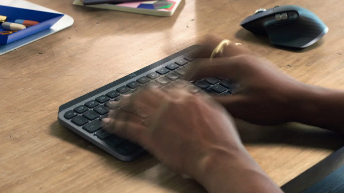 Klávesnica Logitech MX Keys Mini, US - grafitová Klávesnica Logitech MX Keys Mini, US - grafitová