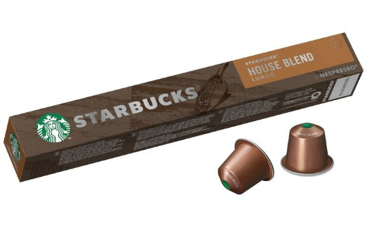 Kapsuly pre espressá Starbucks NC House Blend 10 Caps Kapsle