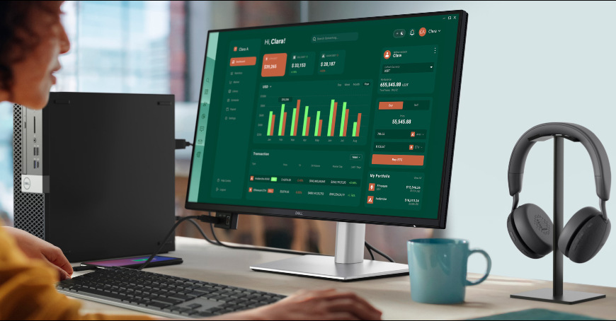 Monitor Dell P2425D čierny/strieborný Dell Pro 24 Plus P2425D, čierna/strieborná