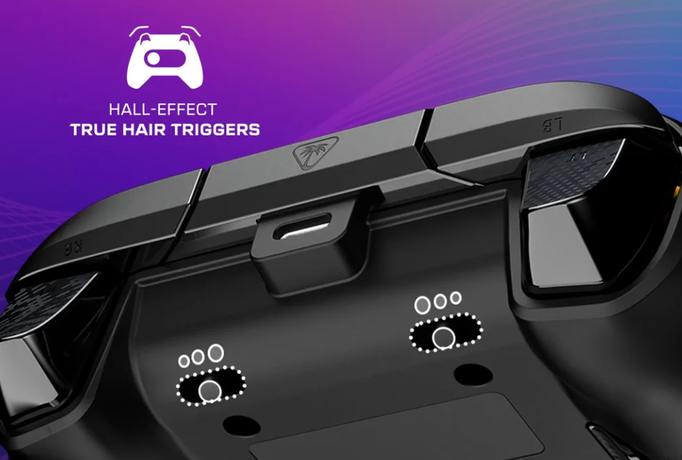 Gamepad Turtle Beach Afterglow Wave RGB - XBOX Series X/S, XBOX One, PC sivý Gamepad Turtle Beach Afterglow Wave RGB - XBOX Series X/S, XBOX One, PC sivý