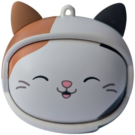 Slúchadlá Lazerbuilt Squishmallows Spin TWS - Cam biela Lazerbuilt Squishmallows Spin TWS – Cam, biela