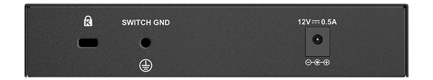 Switch D-Link DMS-107/E 7-Port Multi-Gigabit čierny Switch D-Link DMS-107/E 7-Port Multi-Gigabit čierny