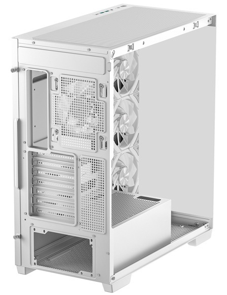 Case DeepCool CG580 4F čierna Detail obrázku PC skrine.
