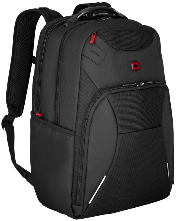 Batoh na notebook Wenger Cosmic 17" v čiernom dizajne