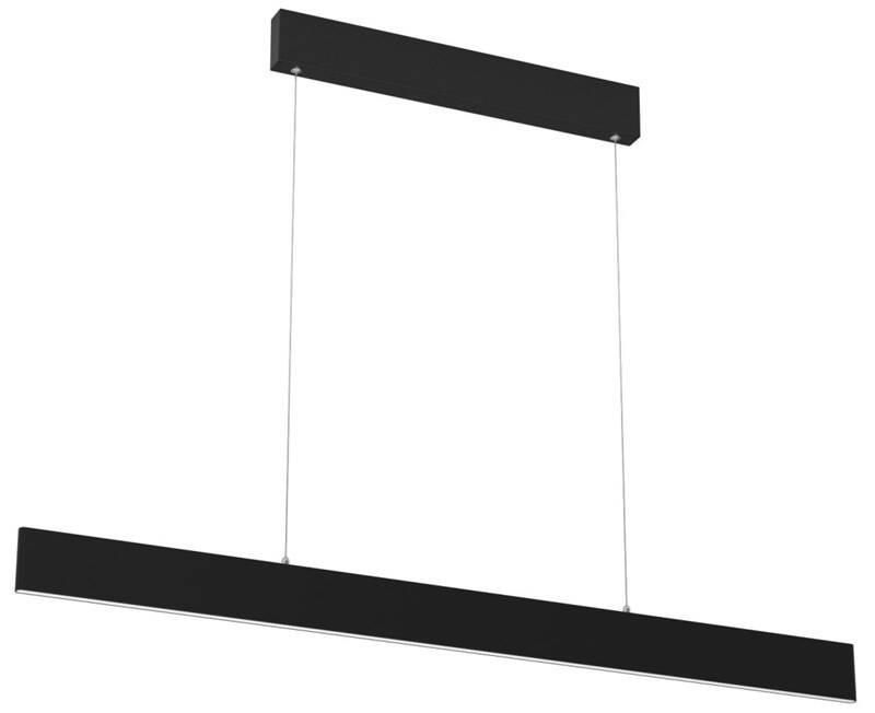 Závesné svietidlo IMMAX NEO LISTON SMART 118cm 18W Zigbee 3.0 čierne