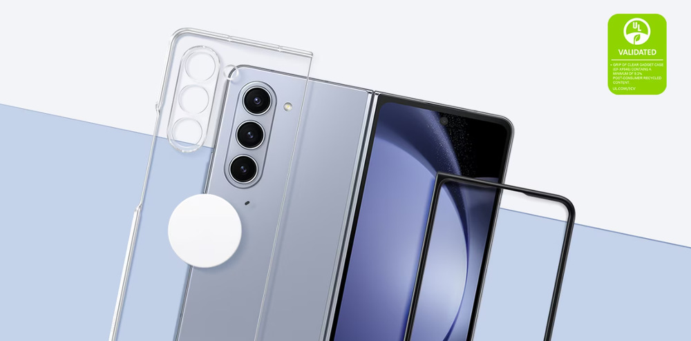 Kryt na mobil Samsung Clear Gadget na Galaxy Z Fold5 priehľadný Kryt na mobil Samsung Clear Gadget na Galaxy Z Fold5 priehľadný
