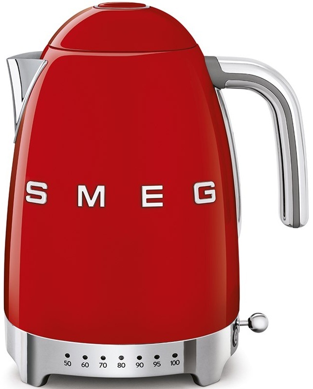 Rýchlovarná kanvica Smeg 50's Retro Style KLF04RDEU červená