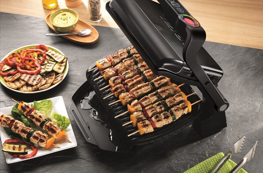 Gril Tefal Optigrill+ GC712834 čierny TEFAL OptiGrill+ GC712834