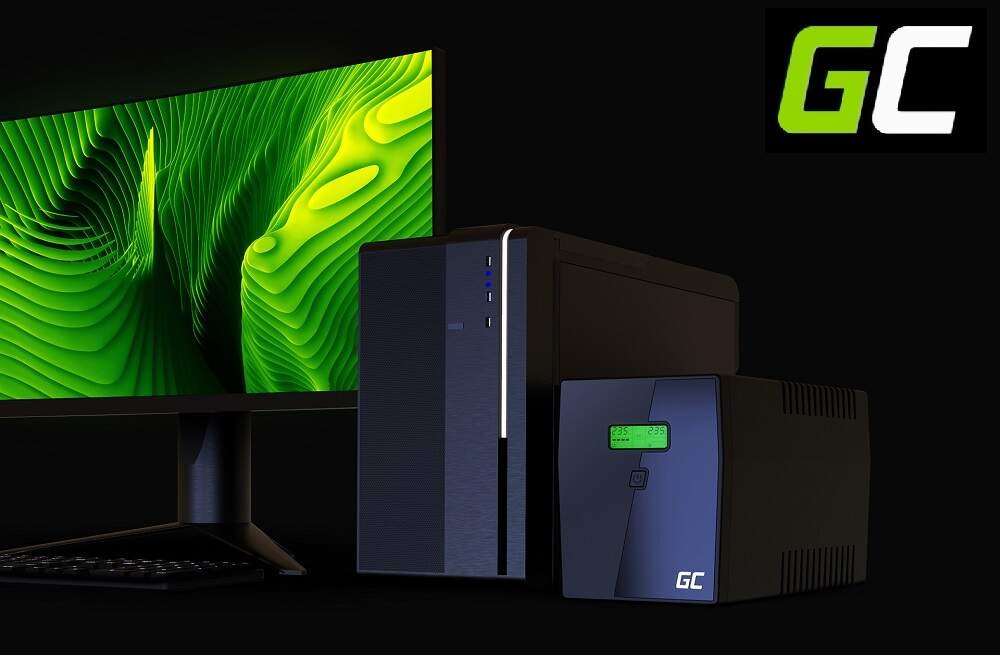 Záložný zdroj Green Cell Micropower 1500VA čierny