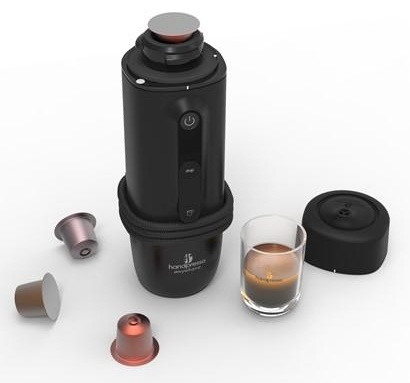 Kapsulový kávovar Handpresso Auto Capsule čierny