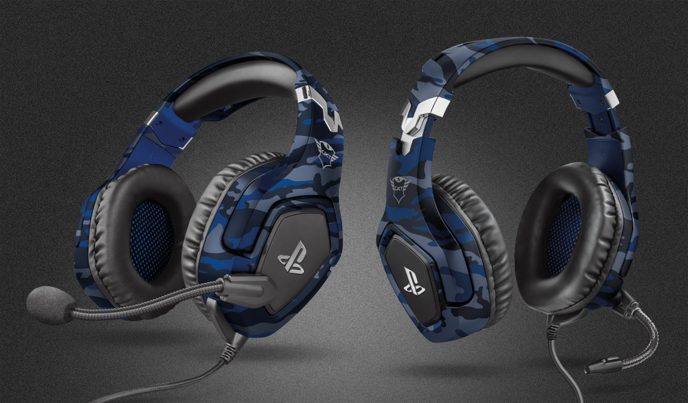 Headset Trust GXT 488 Forze-B Sony PS4 Licensed modrý Headset Trust GXT 488 Forze-B Sony PS4 Licensed modrý