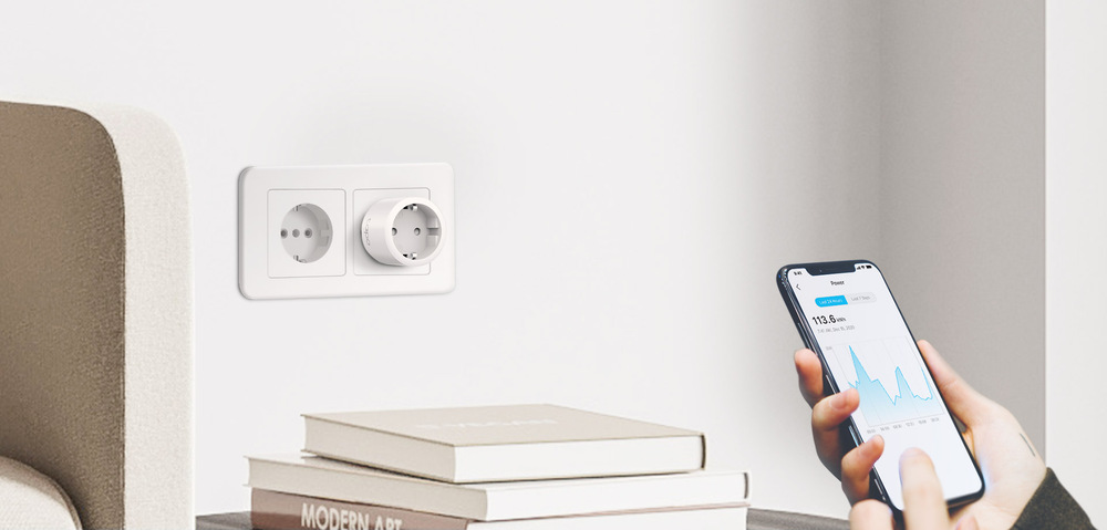 Inteligentná zásuvka TP-Link Tapo P115 biela
