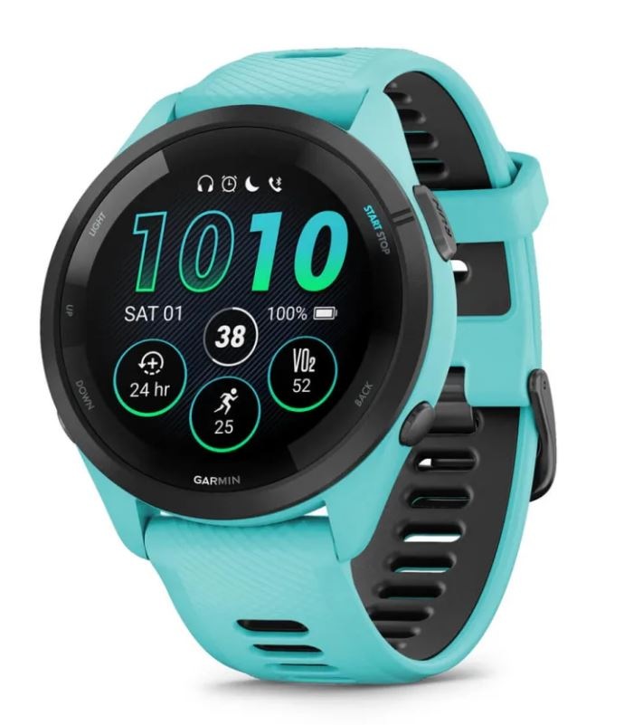 Garmin Forerunner 265, zeleno-modrá/čierna