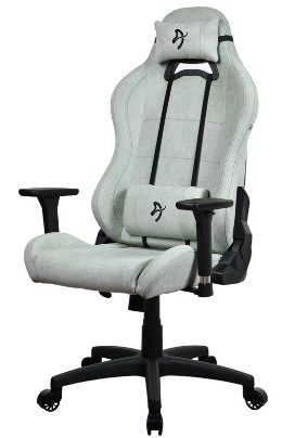 Herná stolička Arozzi TORRETTA Soft Fabric v2 zelená