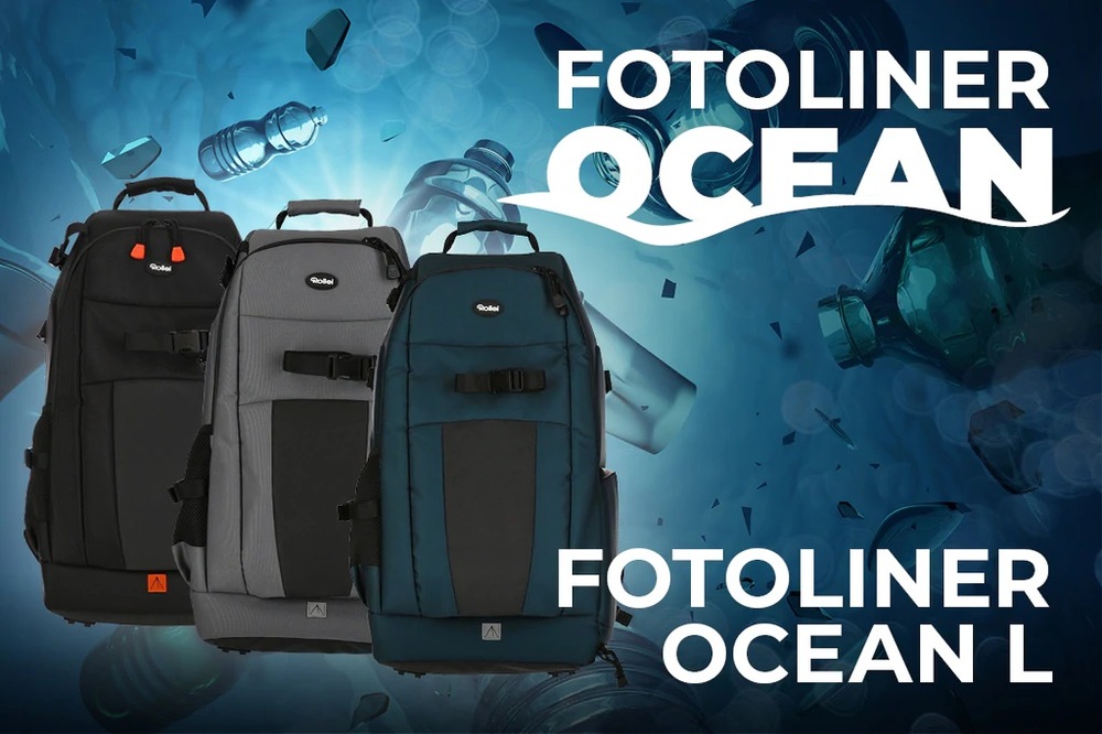 Batoh Rollei Fotoliner Ocean L čierny