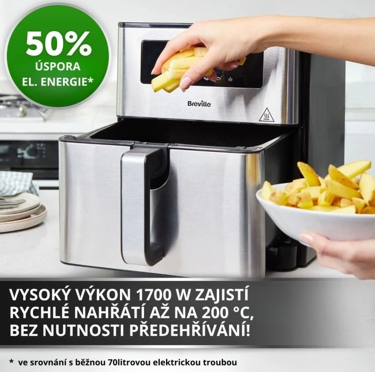Fritéza teplovzdušná Breville VDF131X-01 nerez