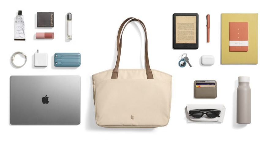 Taška na notebook tomtoc Versatile - T23 Laptop Tote Bag S - khaki