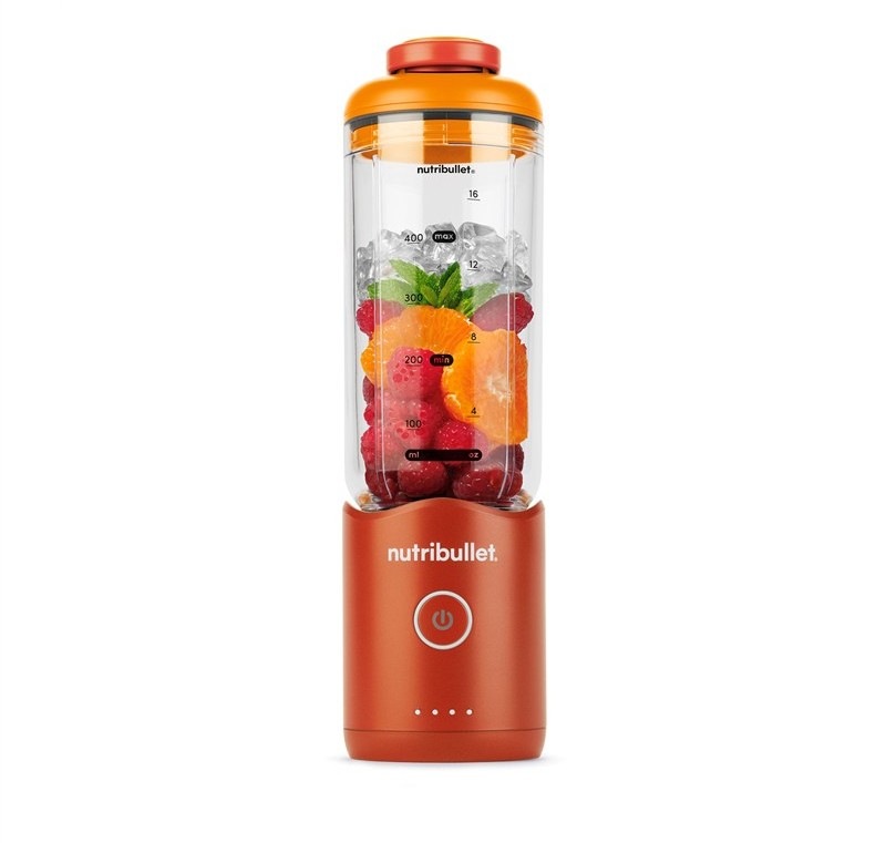 Celkový pohľad na stolný mixér Nutribullet Flex NBP013OR