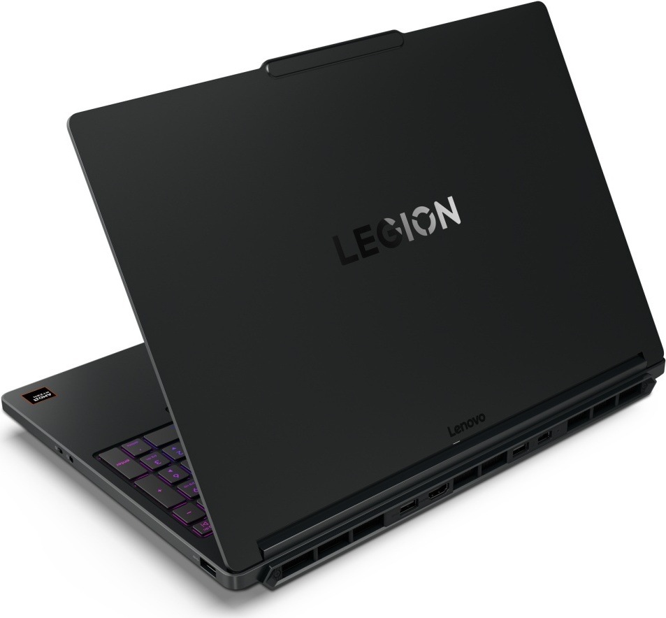 Notebook Lenovo Legion 5 15AHP11 + Game Pass predplatné na 3 mesiace čierny Pohľad šikmo zo strany na chrbát laptopu Lenovo Legion 5″ width=