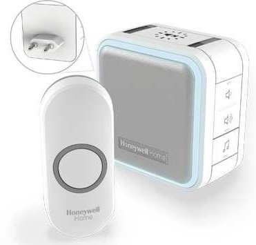 Zvonček bezdrôtový Honeywell DC515NP2 Series 5, 150 m, 6 melódií, do zásuvky