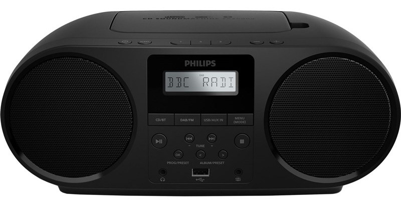 Rádioprijímač s CD Philips TAZ6000 čierny