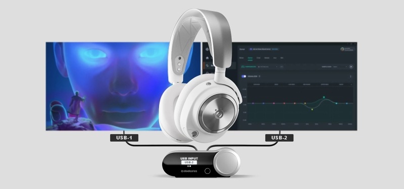 Headset SteelSeries Arctis Nova Pro Wireless P čierny Headset SteelSeries Arctis Nova Pro Wireless P čierny