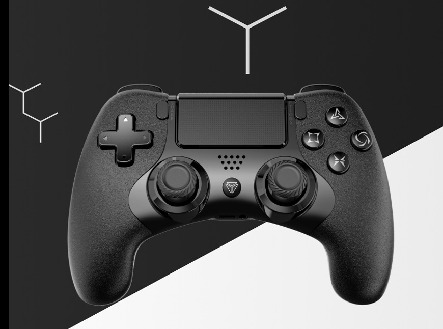 Gamepad YENKEE STRIKER, PS3/PS4 čierny Gamepad YENKEE STRIKER – dizajn s textúrovanými úchopmi