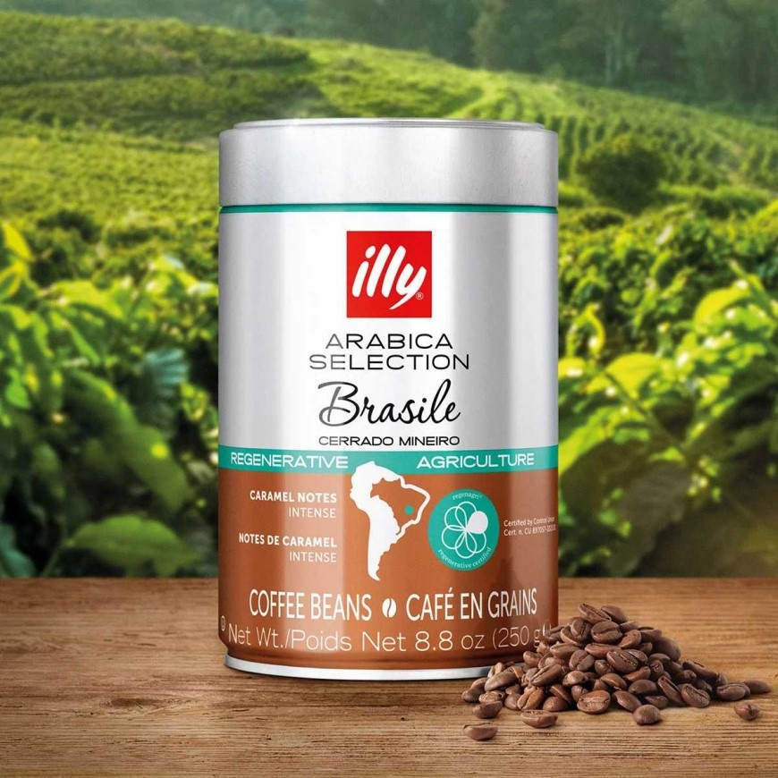 Káva zrnková Illy BRAZIL Cerrado Mineiro 250 g