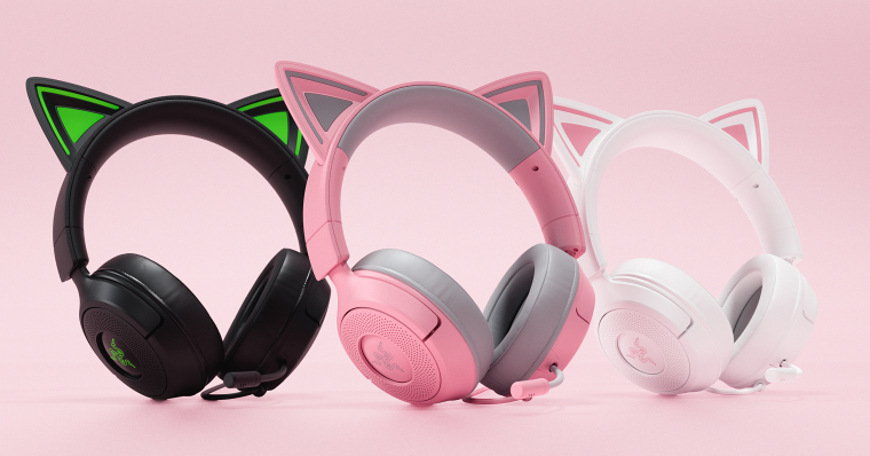 Headset Razer Kraken Kitty V3 X biely Headset Razer Kraken Kitty V3 X biely