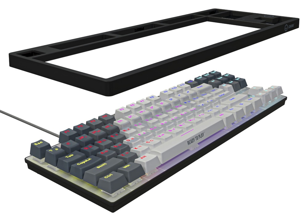 Klávesnica Lorgar Azar 514TKL EN čierna Klávesnica Lorgar Azar 514TKL EN 2 v 1″ width=