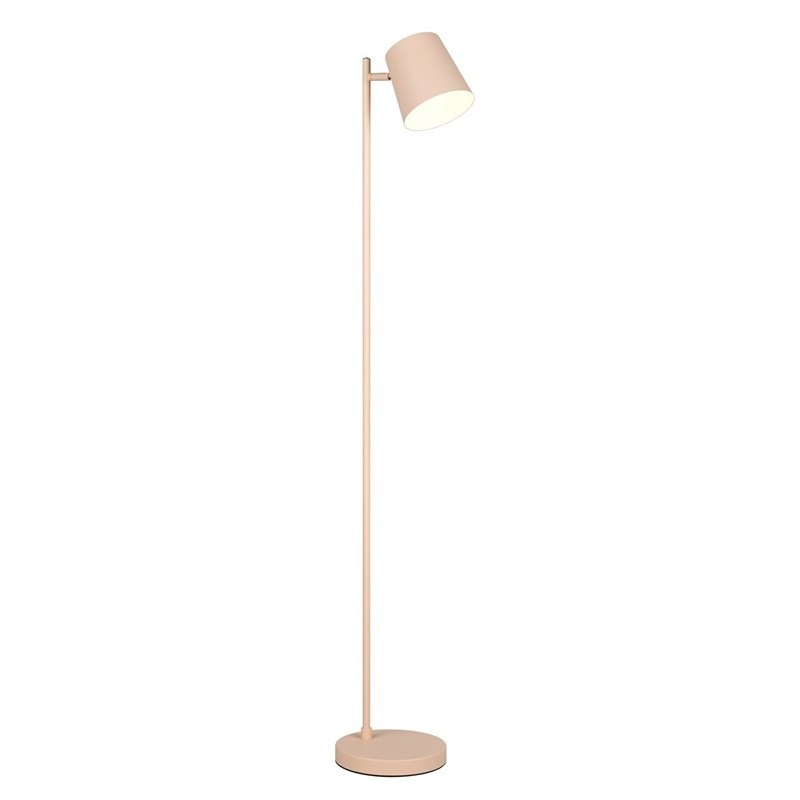 Stojacia LED lampa Reality BLAKE v pieskovej farbe.