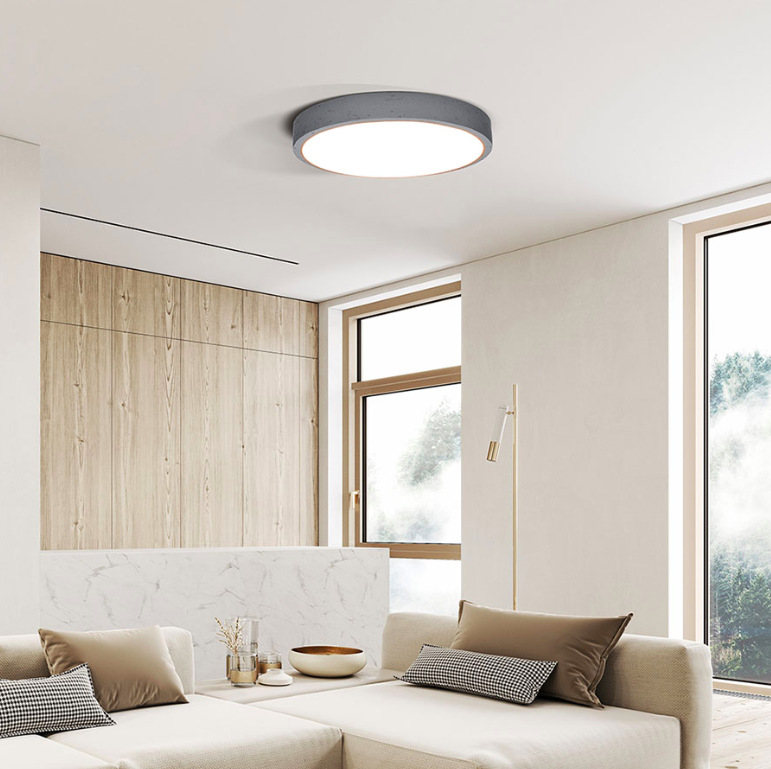LED stropné svietidlo Solight WO8001 48W Stropné svietidlo Solight WO8001 inštalované v modernom interiéri s nízkym profilom 8 cm