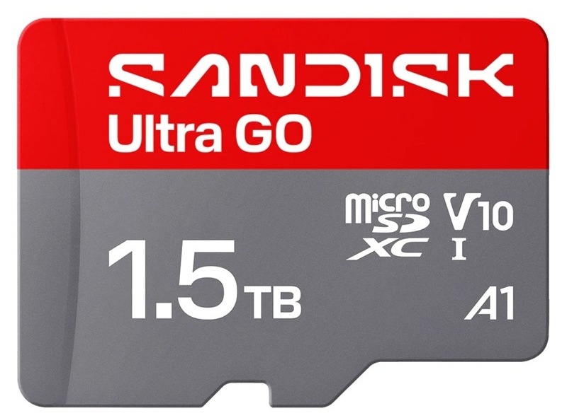 Pamäťová karta SANDISK Micro SDXC Ultra GO 1,5TB UHS-I U1 (190R) Pamäťová karta microSD SANDISK Ultra GO 1.5TB
