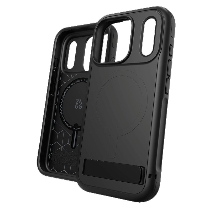 Kryt na mobil ZAGG Sedona Snap Kickstand na Apple iPhone 18 Pro Max / 17 Pro Max čierna