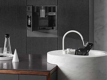 Vstavané espresso Miele CVA 7440 OBSW čierny Miele CVA 7440 OBSW, černá