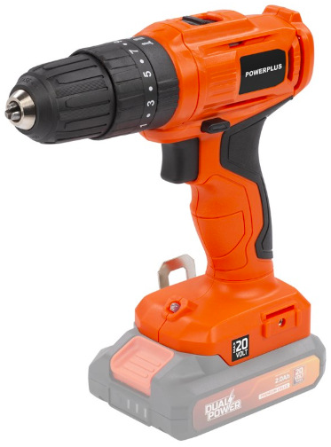 Aku vŕtačka Powerplus POWDPO1100 (bez batérie)