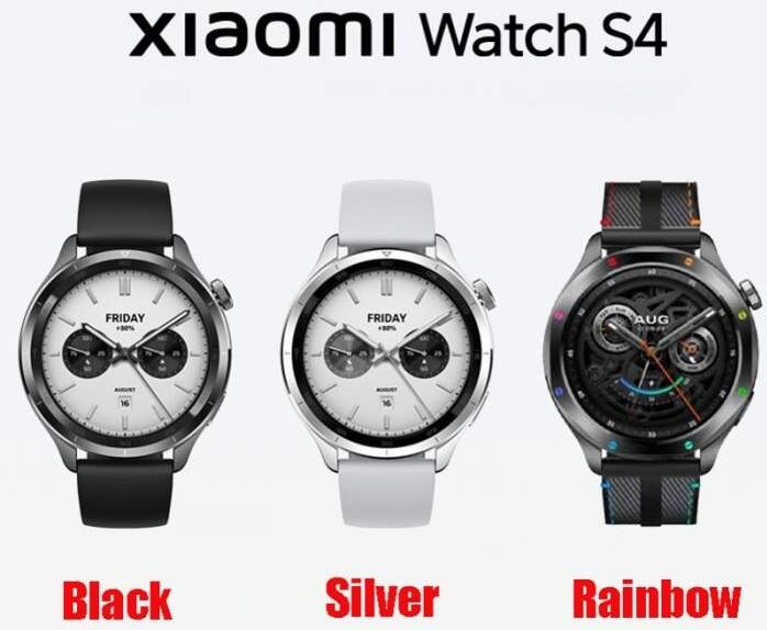 Inteligentné hodinky Xiaomi Watch S4 čierne