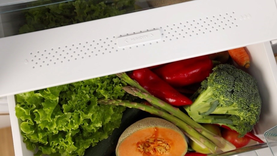 Gorenje chladnička NRB62C6X4WFE, nerez, zásuvka CrispZone