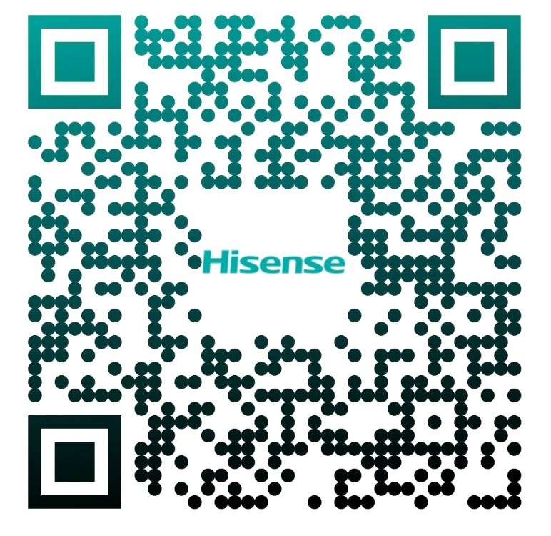 Televízor Hisense 136MX QR kód pre zobrazenie televízie Hisense 136MX vo vašej domácnosti.