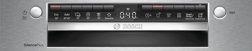 Umývačka riadu Bosch Serie 4 SPI4HMS13E Panel vstavané úzke umývačky Bosch SPI4HMS13E
